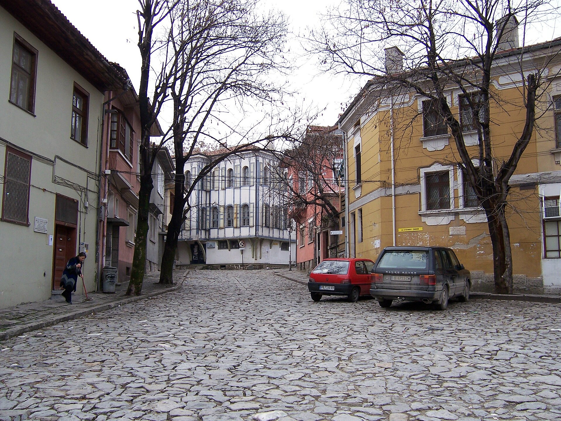 Plovdiv street scene