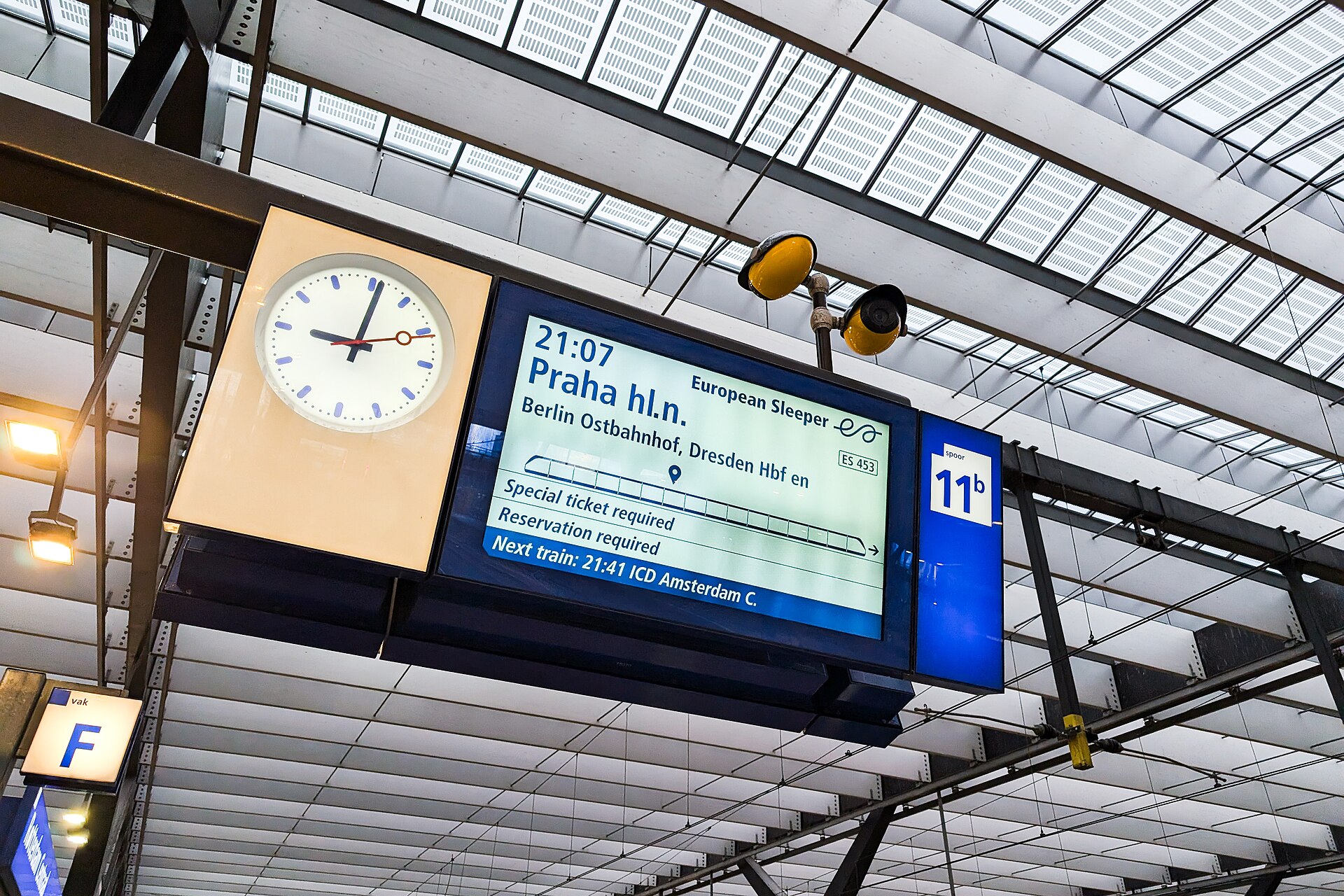 European night train sleeper