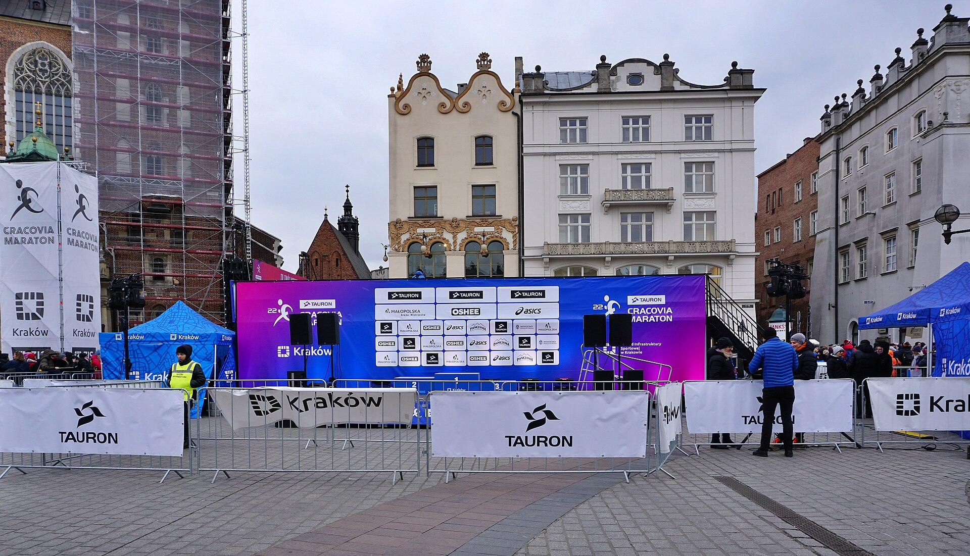 Krakow old town square Poland