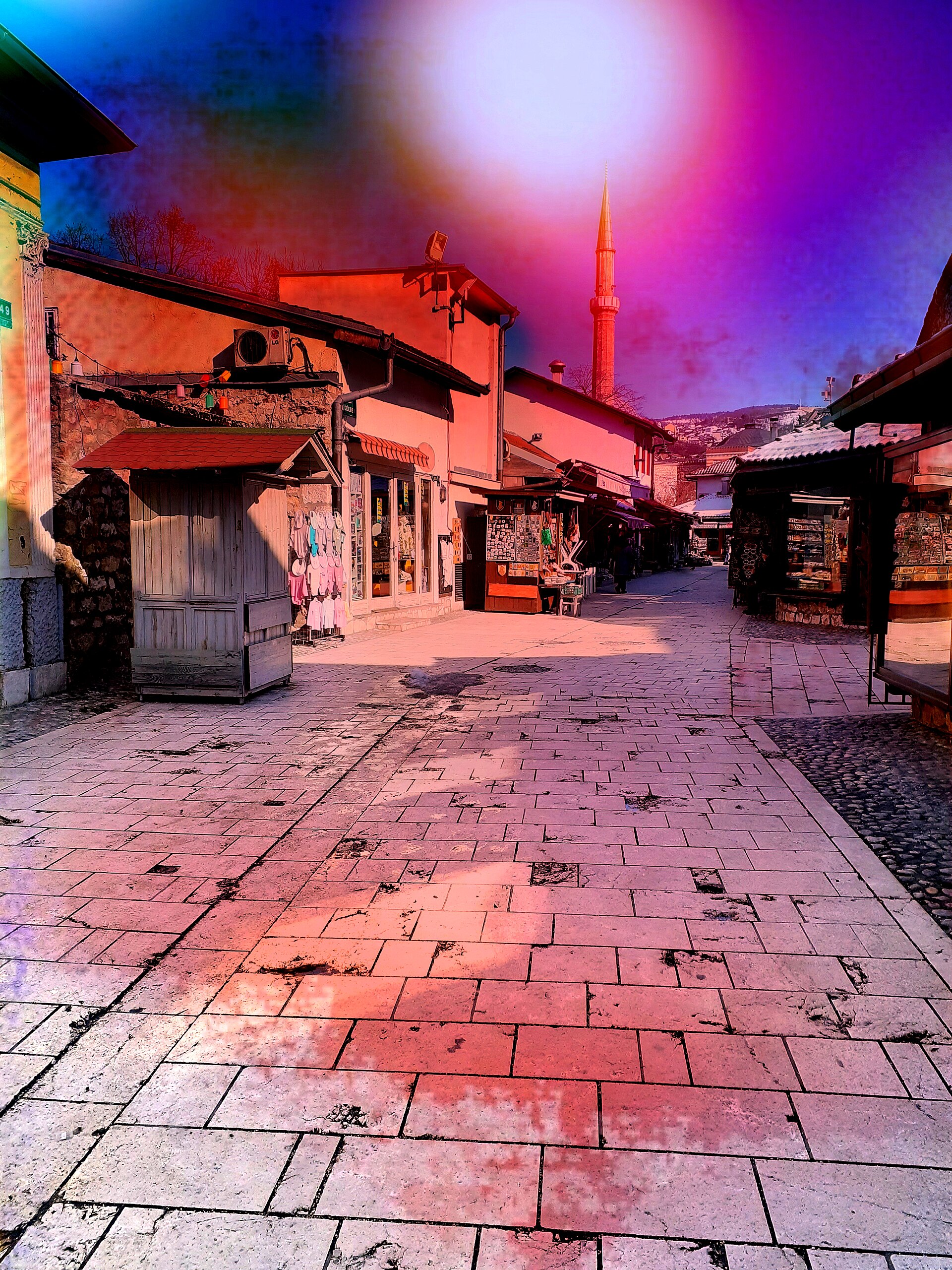 Sarajevo old town Bascarsija