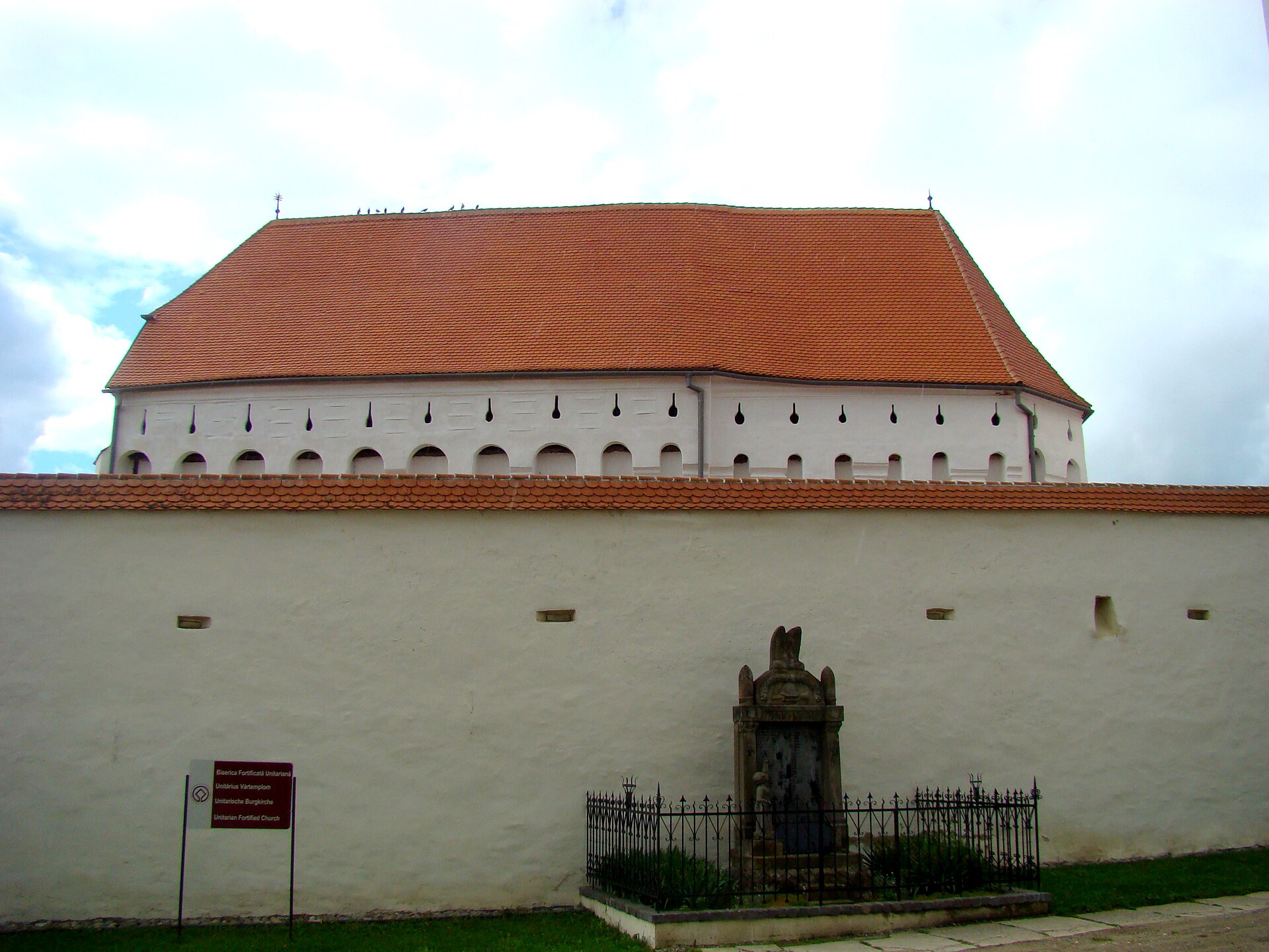 Romanian fortified church