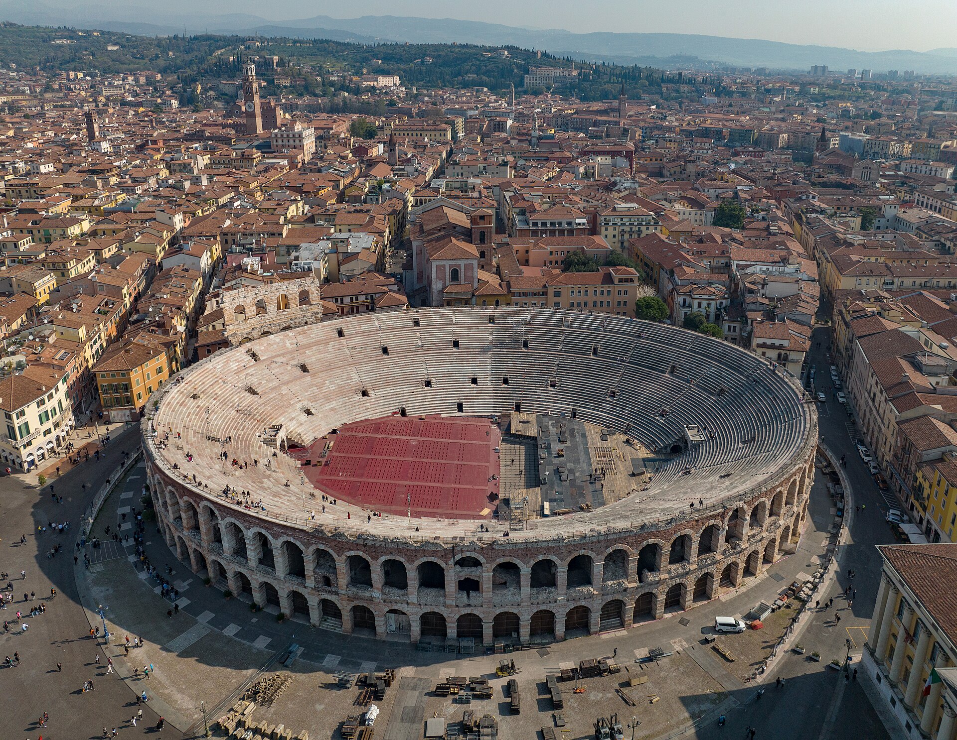 Verona arena Roman amphitheatre