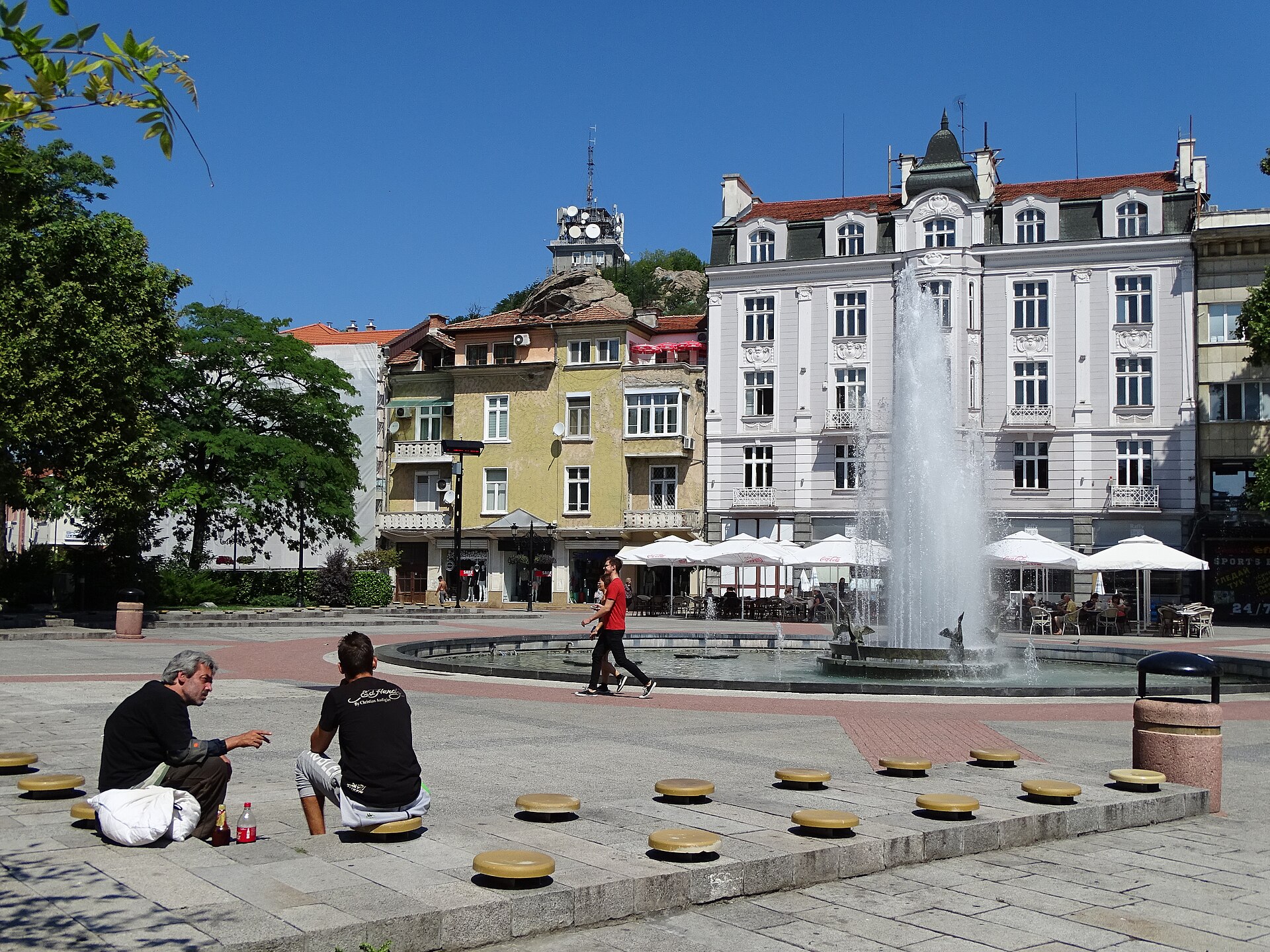 Plovdiv street scene