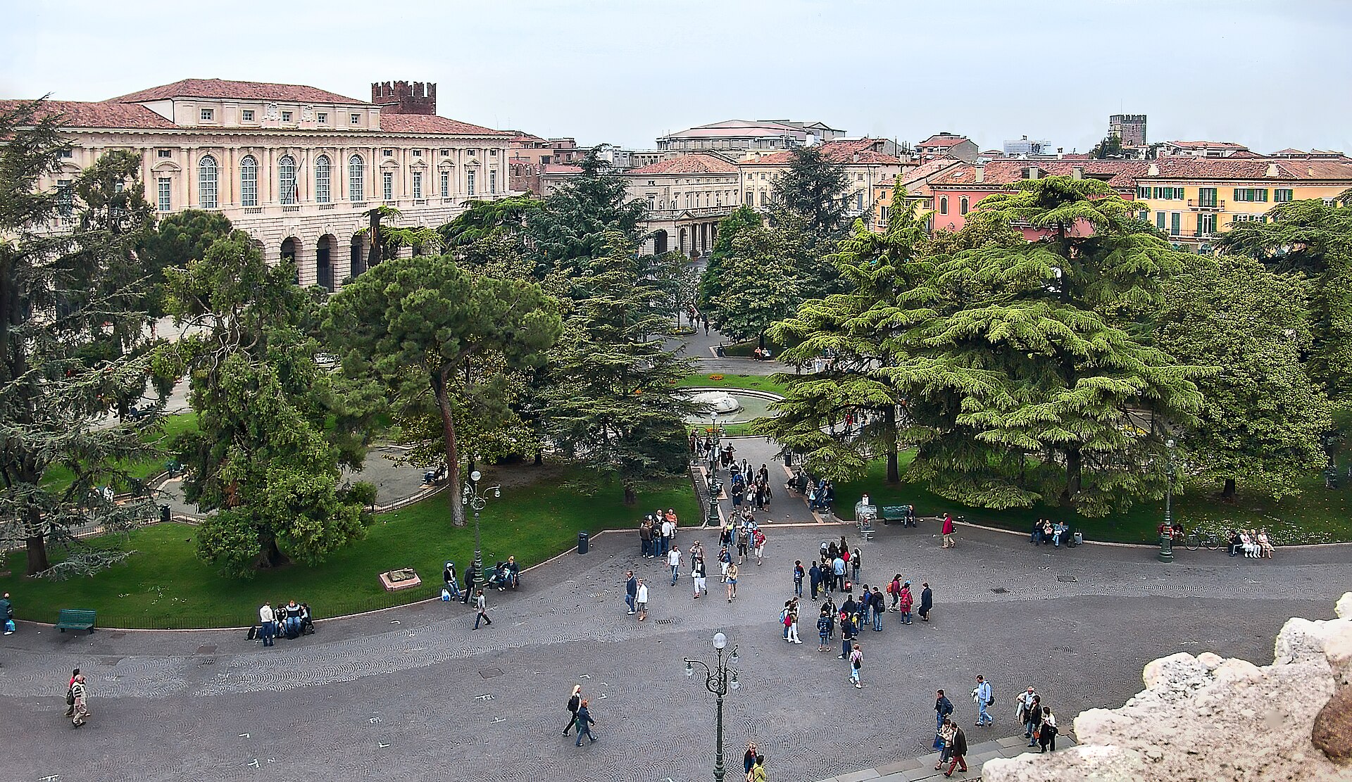 Verona Italy piazza