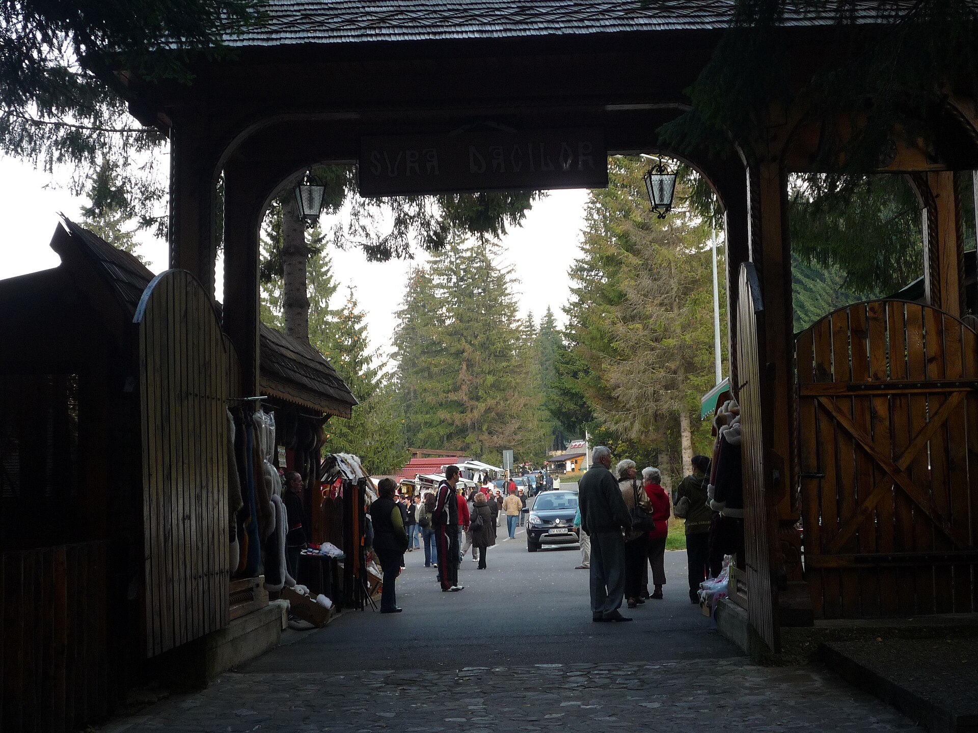 Brasov street scene