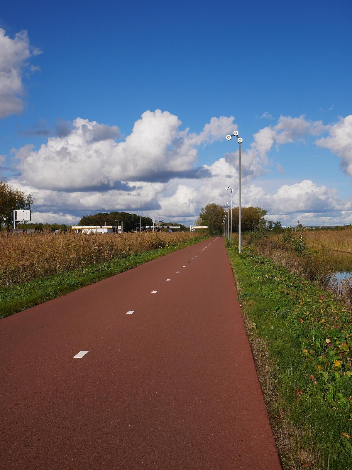Netherlands countryside bicycles