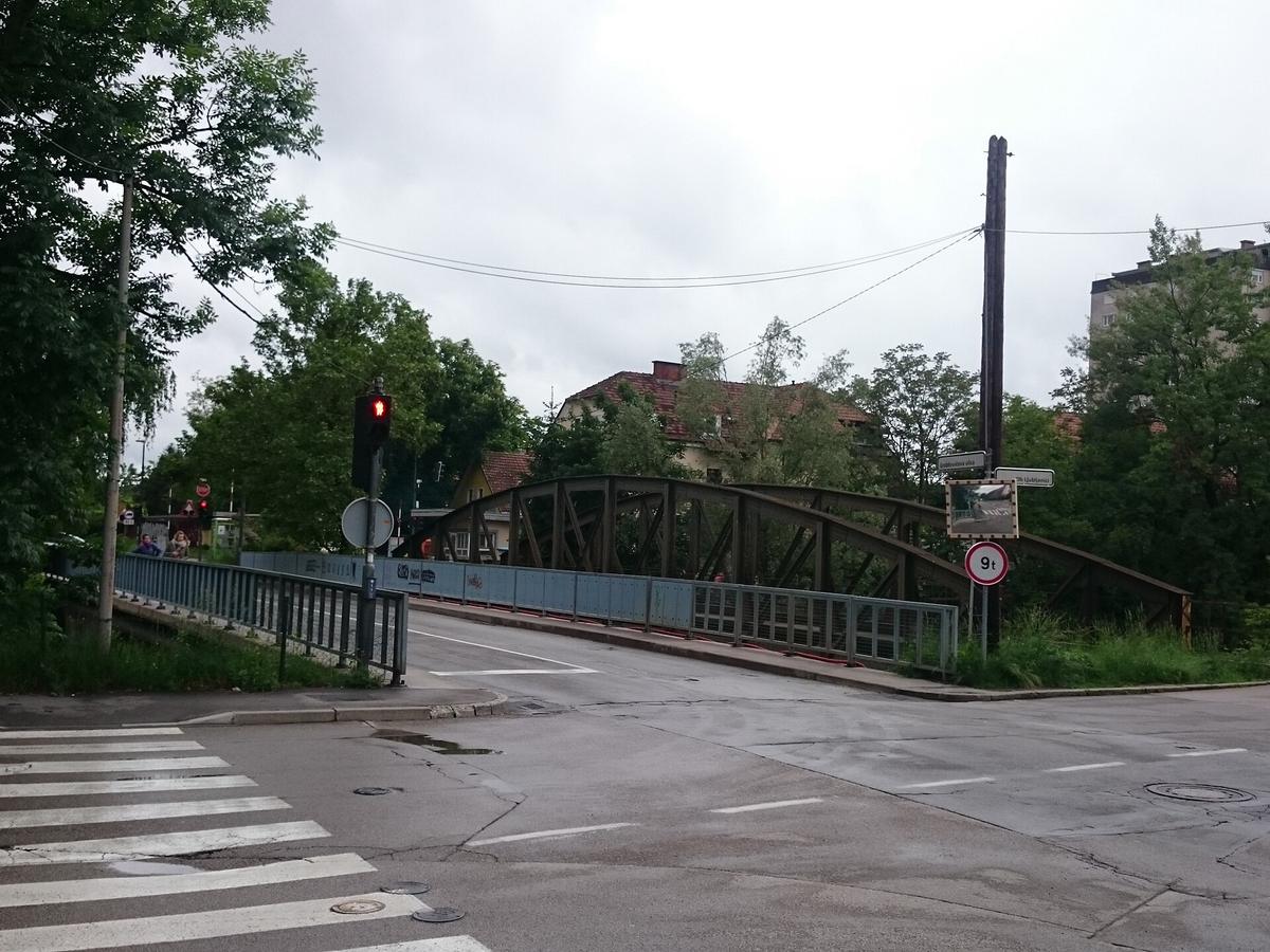 Ljubljana river bridges