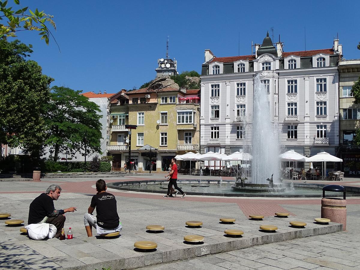 Plovdiv street scene