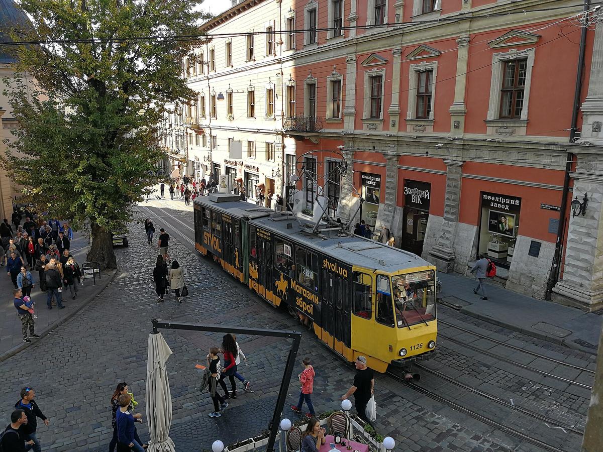 Lviv street scene