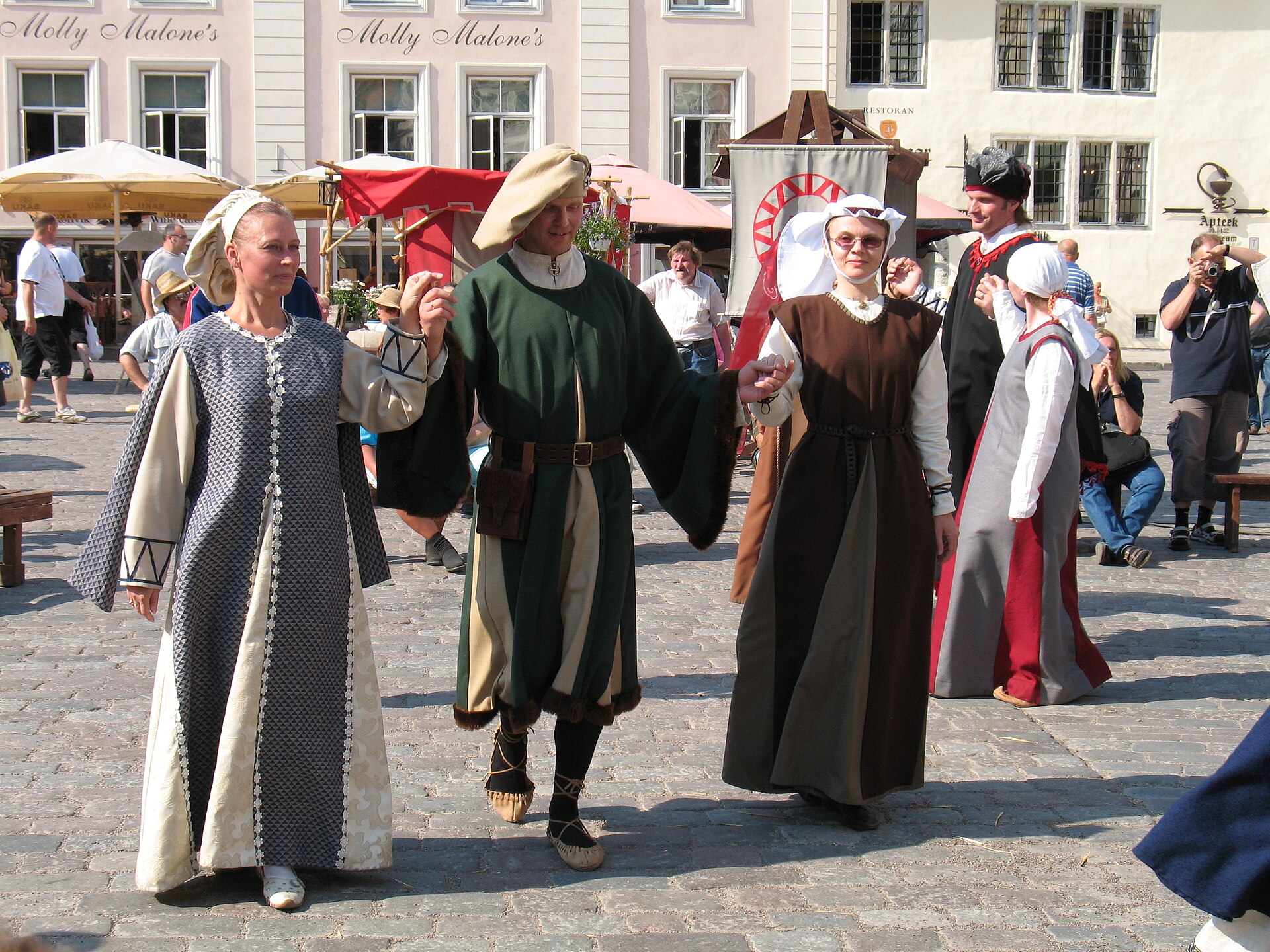 Tallinn old town medieval